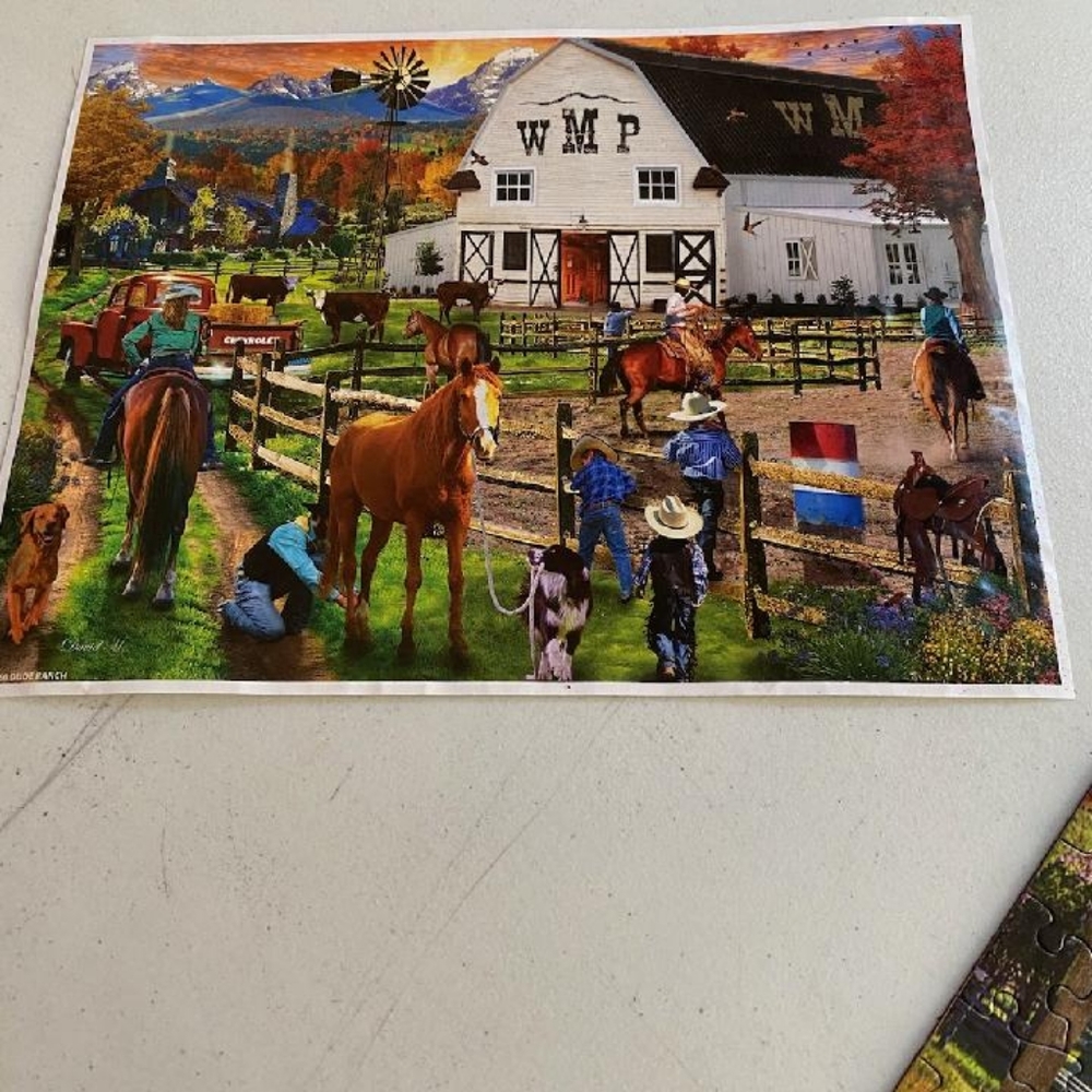 White Mountain Puzzle WMP